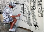 Odile Lapujoulade - Le peintre des rues